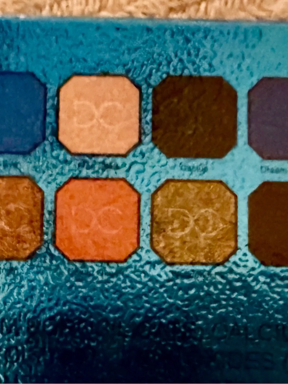 Dominique Cosmetics Blue Eyeshadow Palette